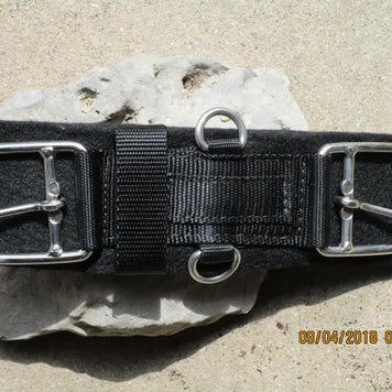 Wool Felt with Square Buckles