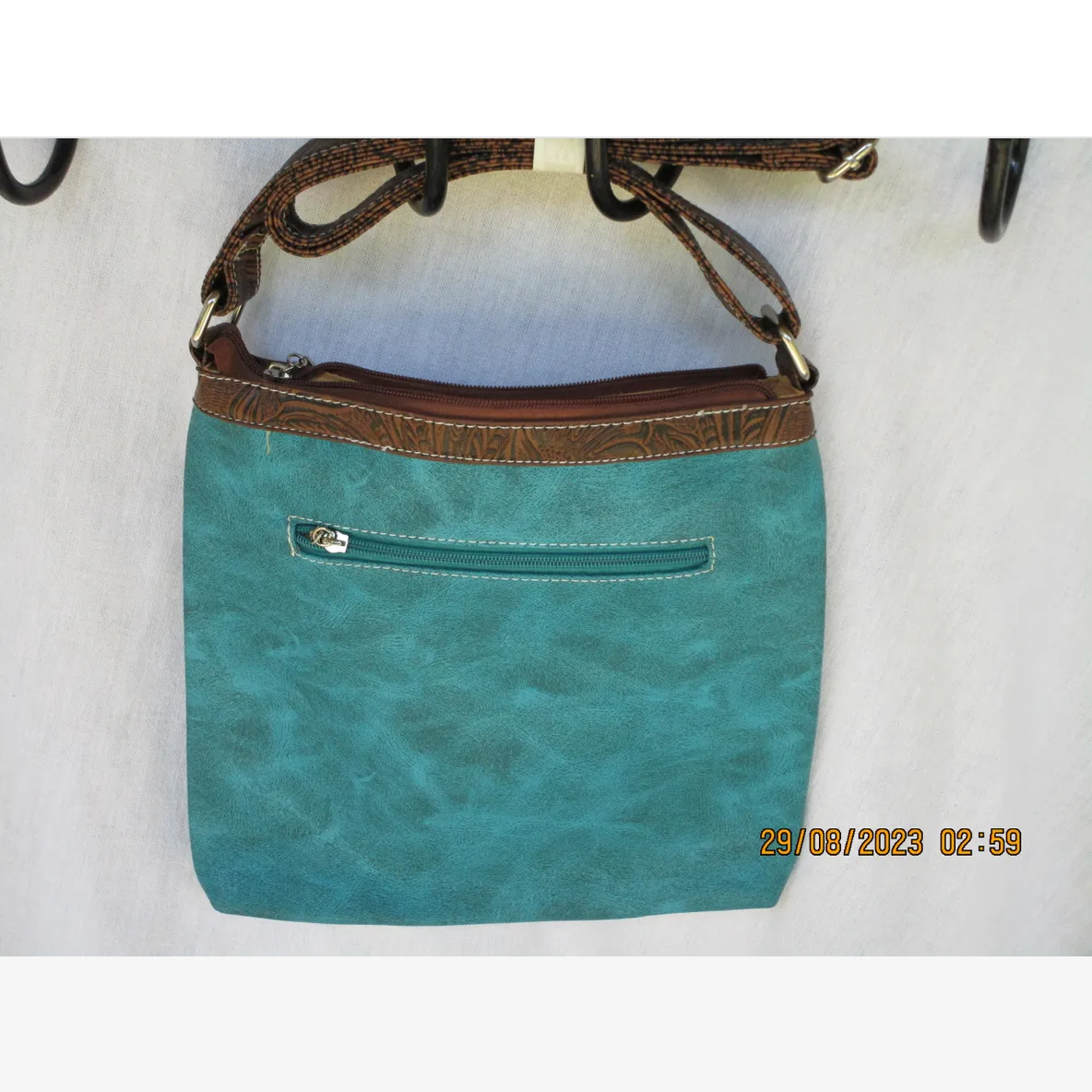 Crossed Pistols & Wings Purse