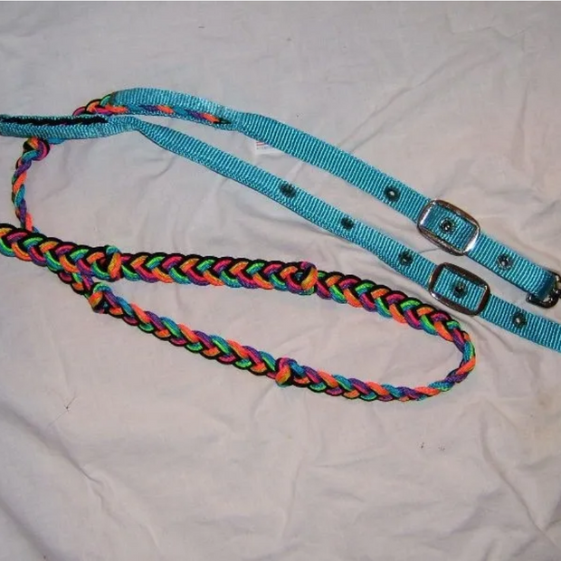 Pony Barrel Rein, Multi-Colors