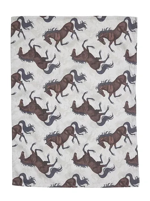 Bay Horse Flour Sack Kitchen Towel