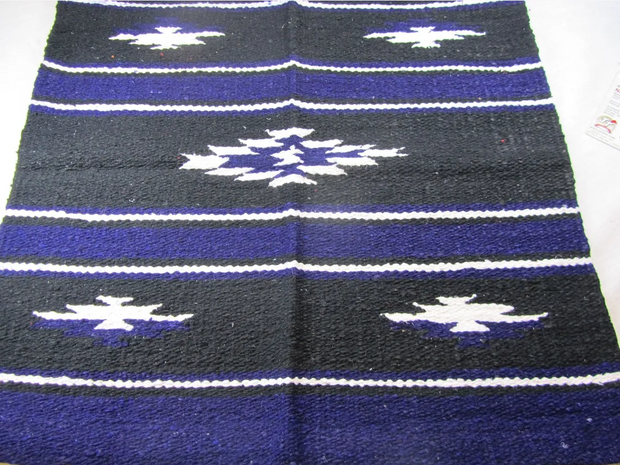 Sierra Navajo 26" x 26" Saddle Blanket Purple
