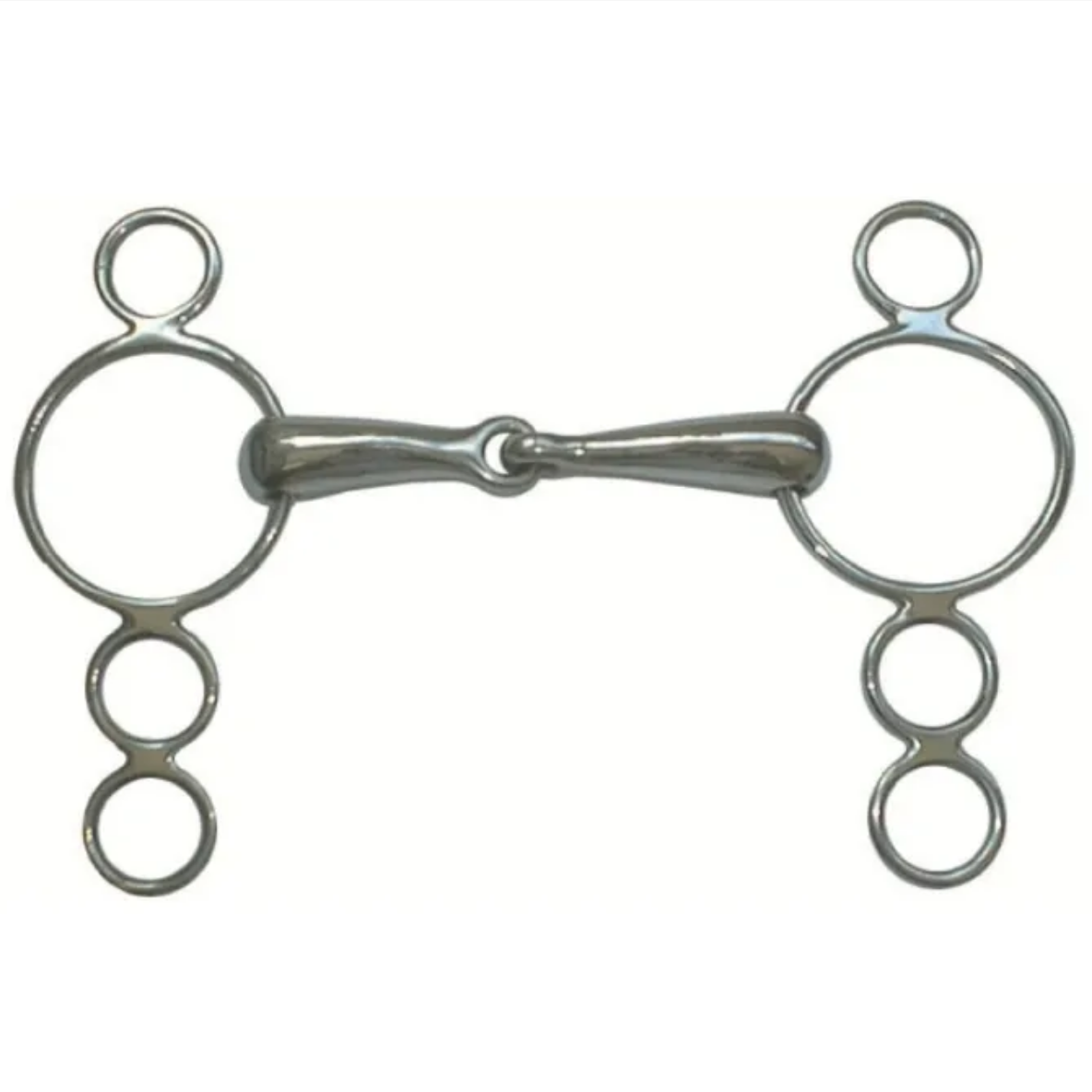 Continental Gag Bit Pony Multiple Rings 4 1/2"