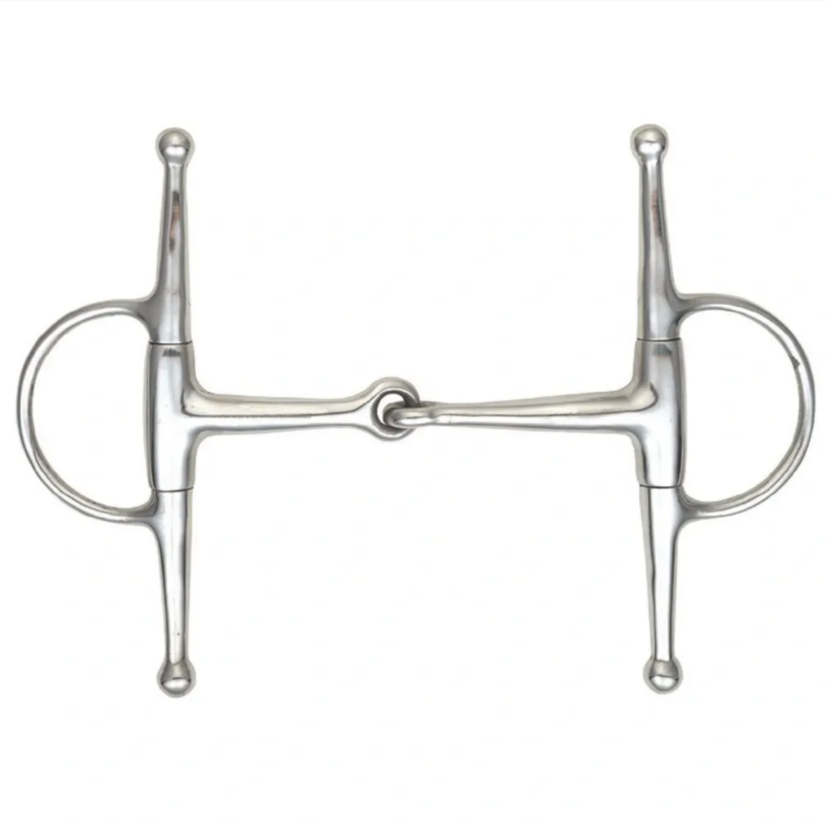 Full Cheek Eggbutt Snaffle Long Cheek 4 1/2" - 2365