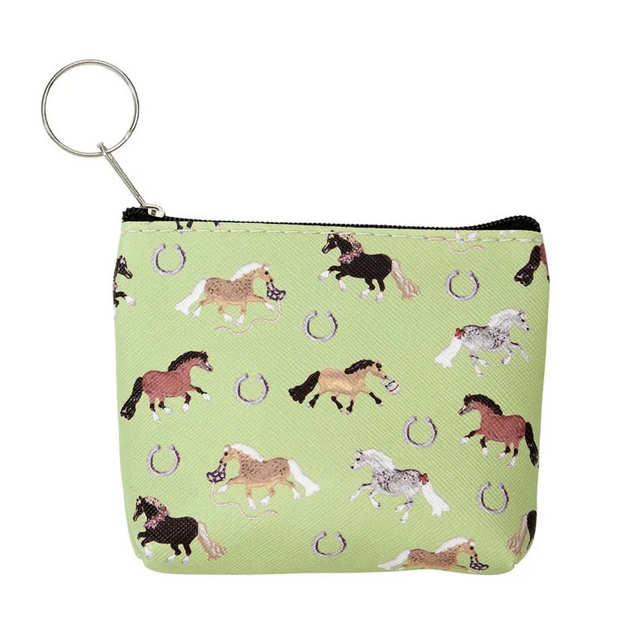Green Pony Coin Purse