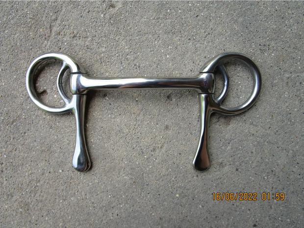 Half Cheek Mullen Mouth SS 3 3/4" Driving 52248