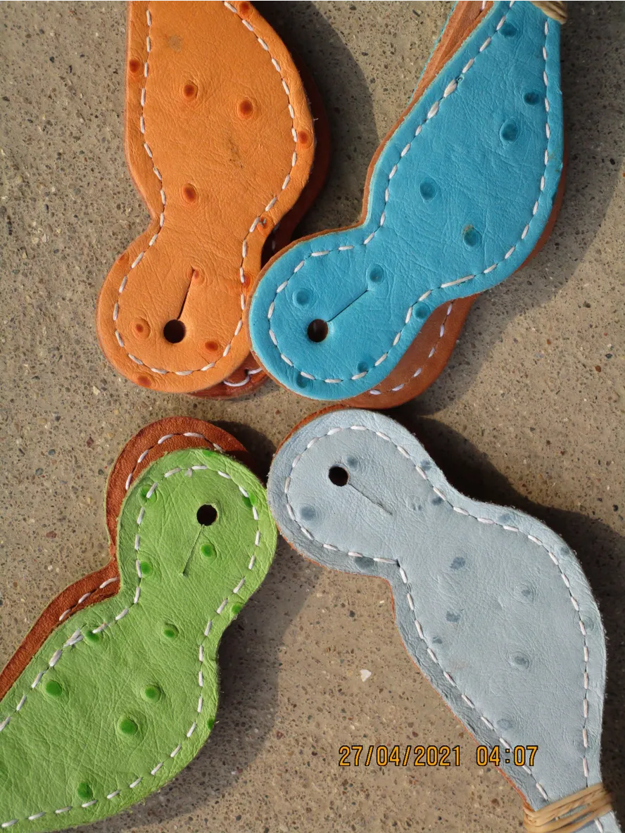 Ostrich Youth Spur Straps