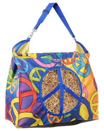 Peace Sign Hay Tote, Nylon