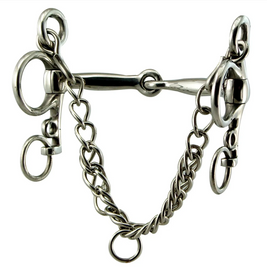 Pelham Snaffle with 4