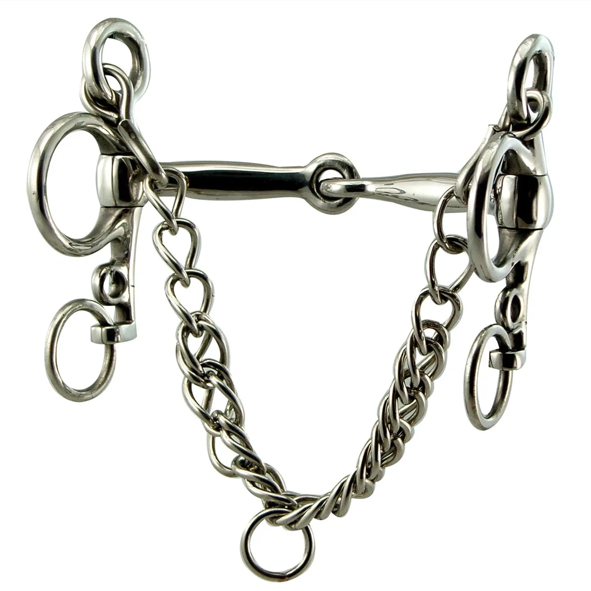 Pelham Snaffle with 4