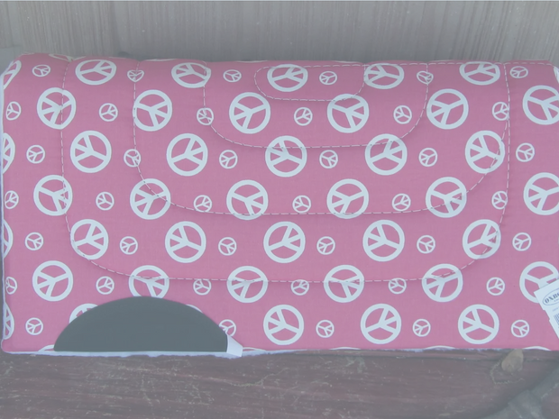 Pink Peace Pony Pad - 2 styles & Sizes