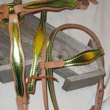 Pony Breastcollar Ice Lime Metallic