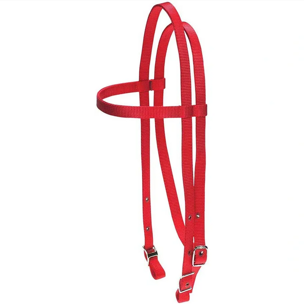 PONY Nylon Brow Headstall - American Made 70120