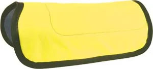 Nelon PONY Saddle Pad, Neon Yellow 22" x 22"