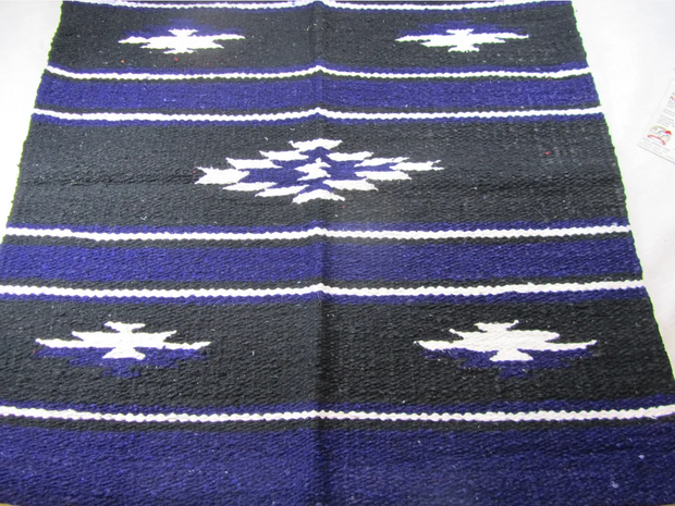 Saddle Blanket Sierra Navajo 30 x 60 Purple