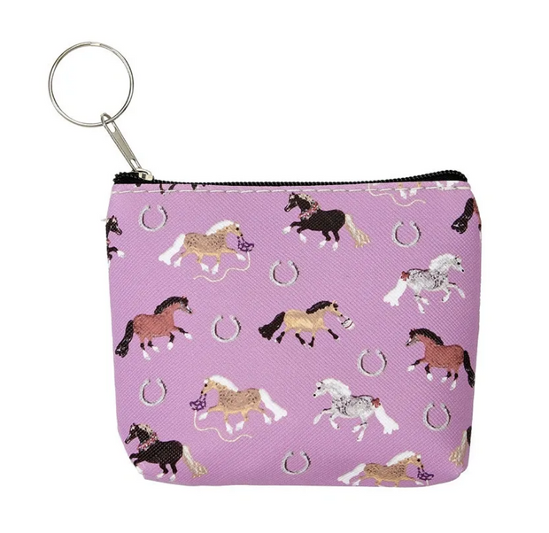 Purple/Lilac Pony Coin Purse