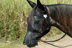 Cashel Quiet Ride Fly Mask, Standard, Yearling/Large Pony