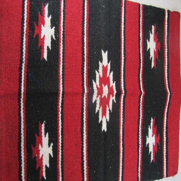 Saddle Blanket Sierra Navajo 30 x 60 Red
