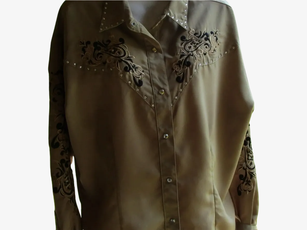 Rod's XL Brown Show Shirt