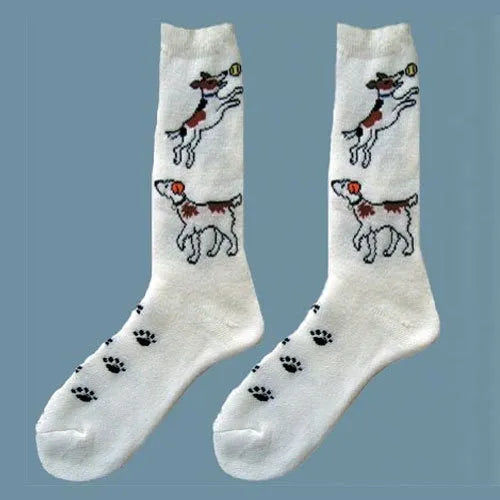 Jack Russell Socks, 2 Sizes
