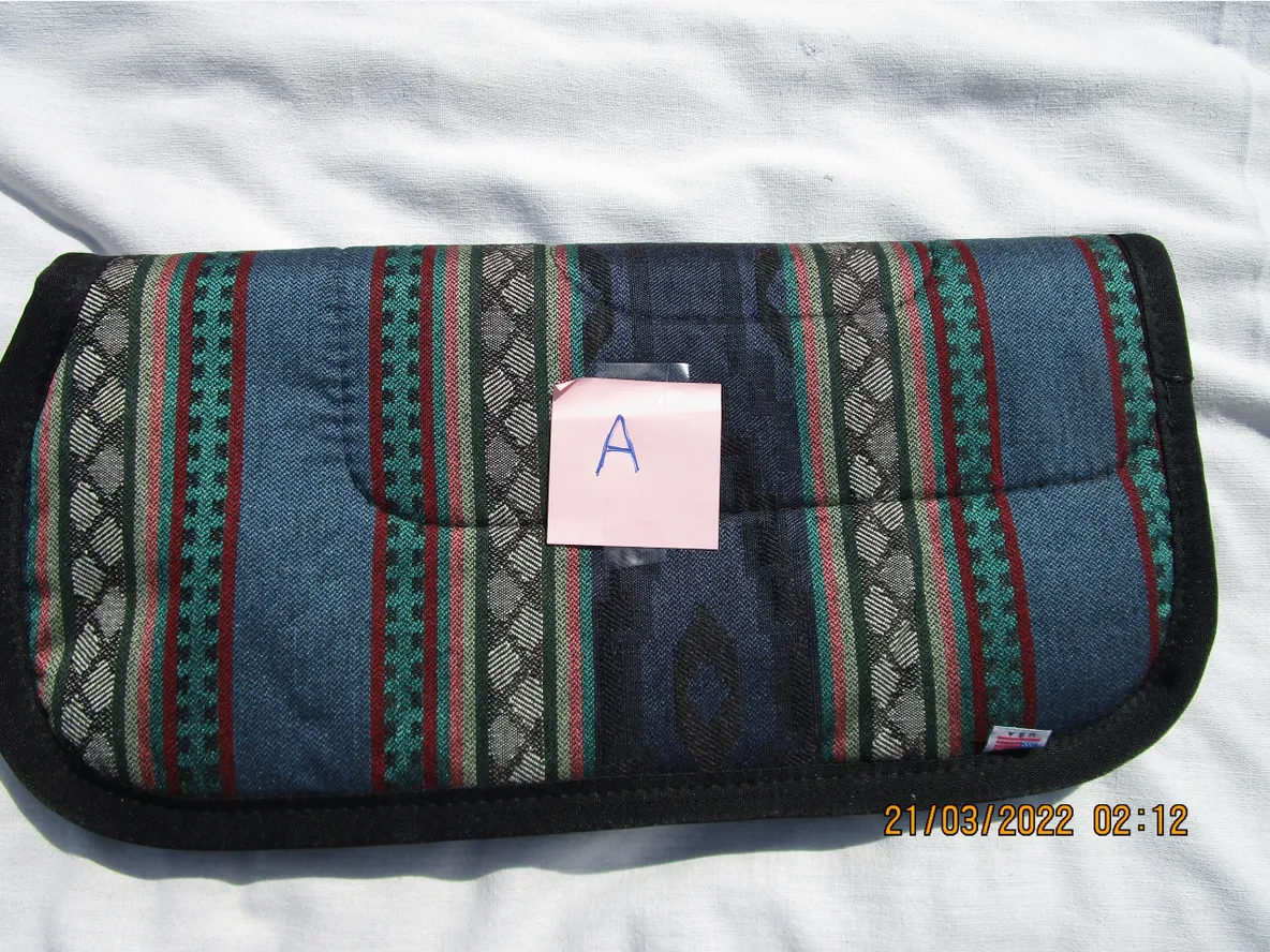 Southwest Pony Saddle Pad in Blues