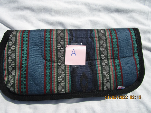 Southwest Pony Saddle Pad in Blues