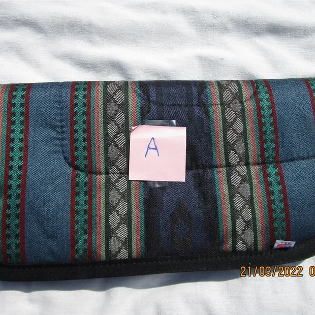 Southwest Pony Saddle Pad in Blues