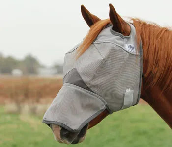 Cashel Fly Mask with Nose Yearling/Large Pony