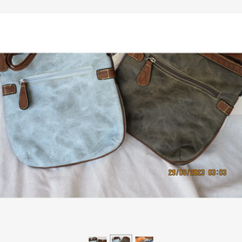 Purse with Silver & Crystal Cross