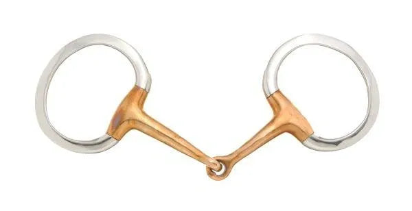 Eggbutt Copper Mouth Snaffle 4 3/4"