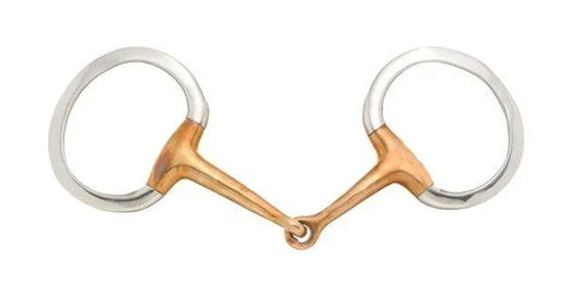 Eggbutt Copper Mouth Snaffle 4 3/4