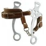 Leather & Fleece Nose Hackamore Pony