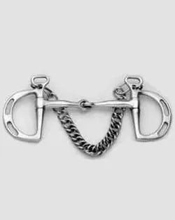 Kimberwick Slotted Snaffle 4 1/2" and 4 3/4"
