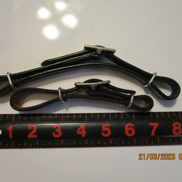 All Leather Curb Strap PONY and MINI sizes