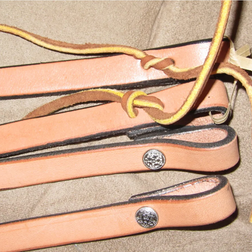 Leather Reins, Split, CHICAGO SCREW, 3 sizes, 3 colors