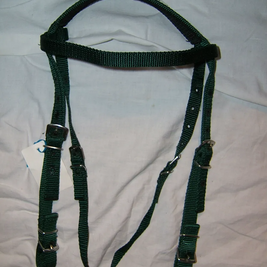 Mini Nylon Headstall, 1-Ear or Brow