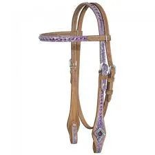 Miniature/Small Pony Headstall in Purple