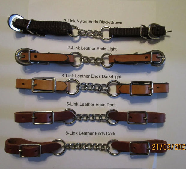 Single Chain Curb Strap