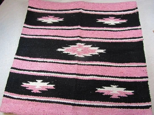 Saddle Blanket 30 x 60 Pink Sierra Navajo
