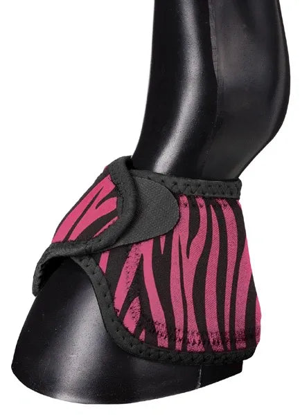 Bell Boot, No Turn, Zebra